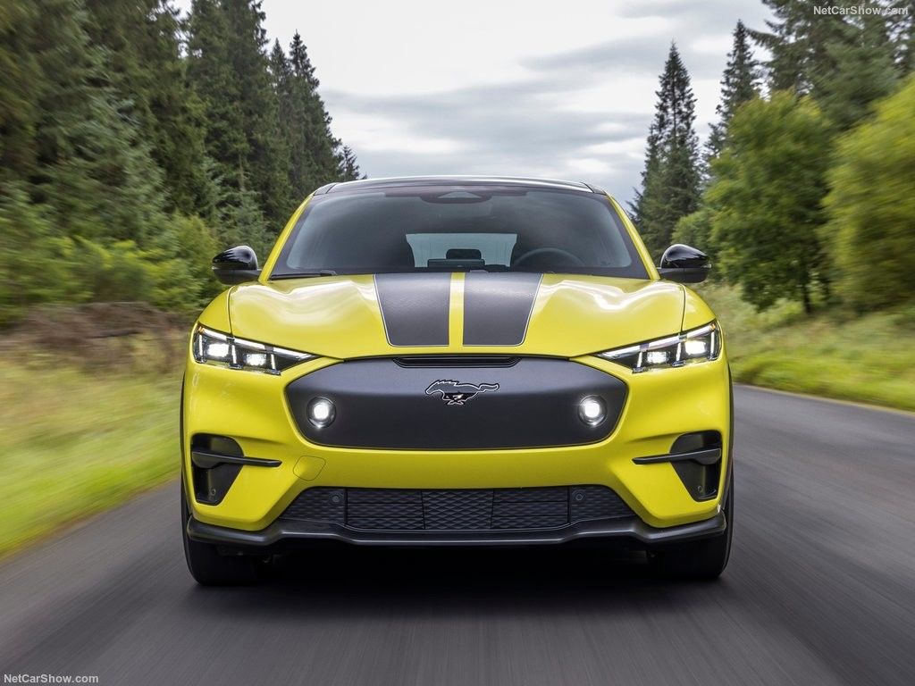 독특한 릴리 서스펜션, 포드 머스탱 마크-E 릴리 (2024) 에서 가족 자동차 경주 느낌 480마력