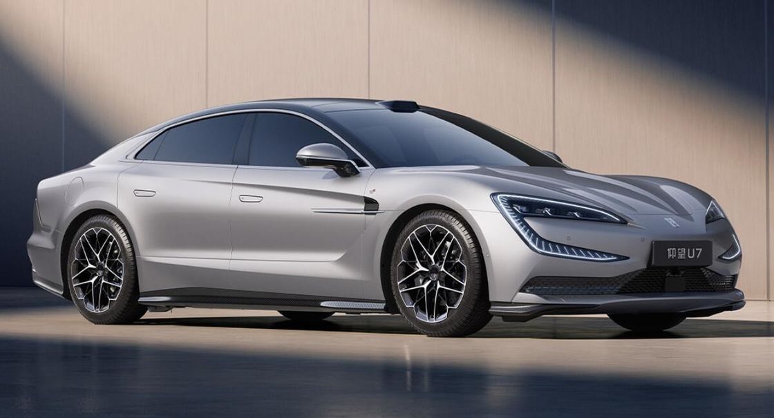 PRESALE 2024 신형 EV 자동차 BYD 양광 U7 세단 바람 저항 Cd 0.195 240Kw 모터 전력