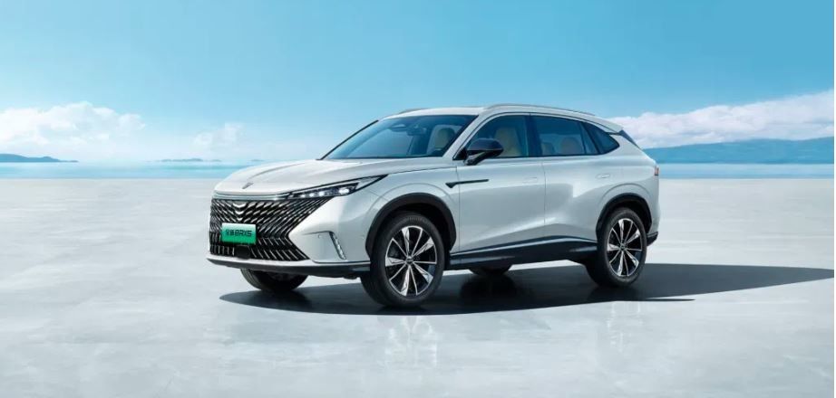 2023 가장 많이 팔린 중국 EV 자동차 5 개의 문 5 개의 좌석 500 Km 드라이브 범위 Roewe ERX 5 SUV 하이브리드 자동차 @ 최고 속도 200km/h