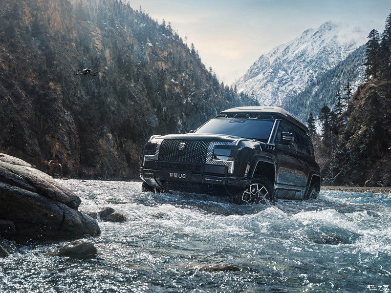 전판매 2024 베이징 오토쇼 BYD 양광 U8 2024 럭셔리 오프로드 차량 1197hp 4모터 4wd 전기 자동차 Byd U8 하이브리드